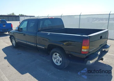 2000 Chevrolet Silverado 1500 Lt из США, поврежденный, VIN 2GCEC19T1Y1359826